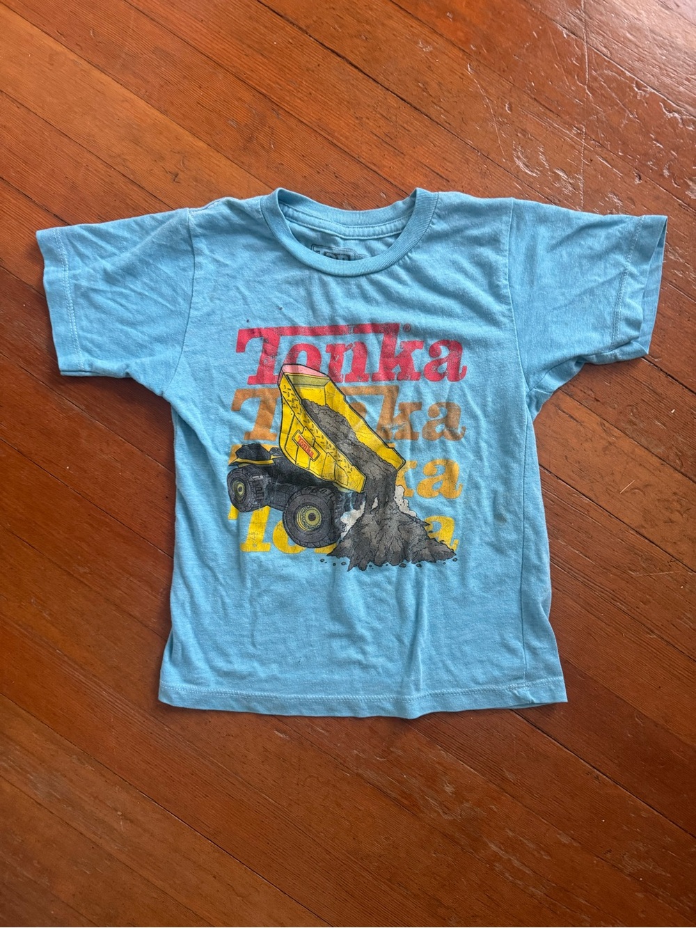 Vintage Style Tonka Bloys Blue Dump Truck T-Shirt